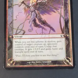 MTG - Your Will is not Your Own Oversize Card Archenemy - LP Magic the Gathering - Image 4