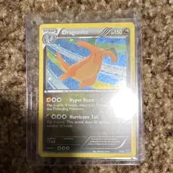 Pokemon Dragonite 5/20 Stage 2 150 HP Holo Hyper Beam Hurricane Tail Dragon Card - Image 1