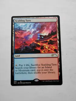 MTG Magic the Gathering Scalding Tarn Card #002 Secret Lair Ultimate Edition - Image 1