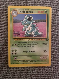 Pokemon TCG Nidoqueen Jungle 23/64 Unlimited Rare Non-Holo Card - Image 1