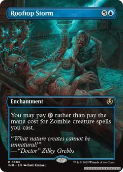 Rooftop Storm (Borderless) [INR - 306] - NM [Normal] TCG MTG - Image 1