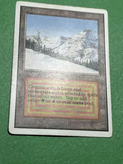 **Taiga** MTG: Magic The Gathering -Unlimited- Heavily Played, see pics (HP) - Image 2