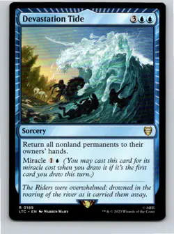 Magic the Gathering Devastation Tide The Lord of the Rings Commander MTG - Image 1