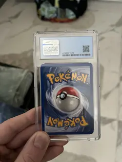 Pokemon Crobat EX #96 2005 EX Deoxys CGC 8.5 N/M Near Mint + English SWIRL - Image 2