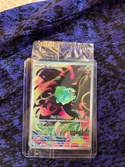Pokemon Bulbasaur 133/132 English Mega Evolution Stamped Promo SEALED - Image 1