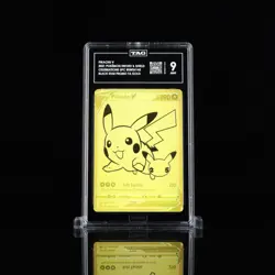Pikachu V SWSH145 Full Art Pokemon Celebrations UPC Black Star Promo MINT TAG 9 - Image 1