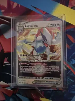 Pokemon Lugia VSTAR Silver Tempest Ultra Rare 139/195 - Image 1