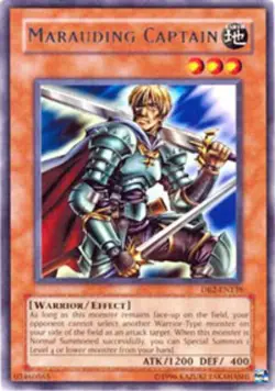 Marauding Captain - DB2-EN138 - Rare - Unlimited Edition Moderately Played Dark - Image 1