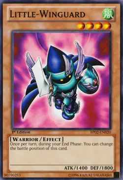 Little-Winguard - BP02-EN020 - Common - Unlimited Edition Near Mint Battle Pack - Image 1