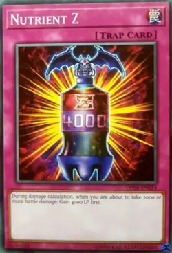 Nutrient Z - OP08-EN024 - Common - Unlimited Edition Lightly Played OTS Tourname - Image 1