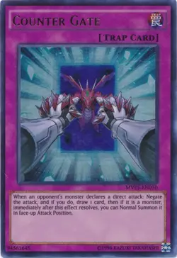 Counter Gate - MVP1-EN010 - Ultra Rare - Unlimited Edition Lightly Played The Da - Image 1