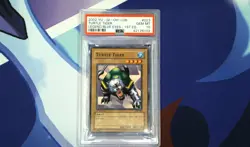 PSA GEM MT 10 Yugioh 2002 Eng Turtle Tiger 1st Ed - Image 1