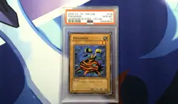 PSA GEM MT 10 Yugioh 2002 Eng Firegrass 1st Ed - Image 1