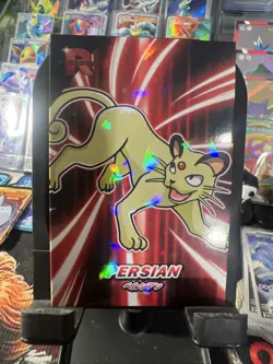 Persian - Cracked Ice Holo - Team Rocket Card Database - Pokemon Card - Image 1
