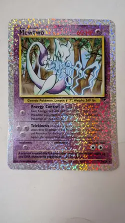 Mewtwo Legendary Collection Reverse Holo S4 Jumbo Card 2002 Pokemon TCG - Image 3