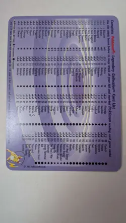 Mewtwo Legendary Collection Reverse Holo S4 Jumbo Card 2002 Pokemon TCG - Image 4