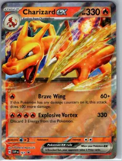Charizard ex 161 SV: Scarlet & Violet Promo Cards - Pokemon Card - NM - Image 1