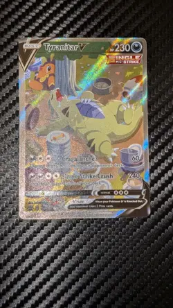 Pokemon Tyranitar V Alt Art Battle Styles 155/163 English Card - Image 1
