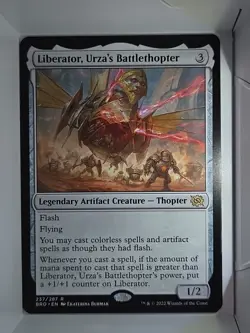 Liberator, Urza's Battlethopter - R237 - MTG - The Brothers' War (BRO) - Image 1