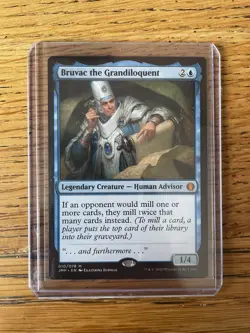 Bruvac the Grandiloquent Jumpstart Regular 10/78 NM MTG Magic Mill Twice 010 - Image 1
