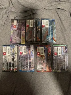 Pokemon TCG Booster Packs Lot of 7 Sealed New - Image 2