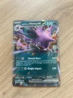 Pokemon Karte | Team Rockets Nidoking ex 217 DEstined Rivals Near Mint NM PROMO - Image 1