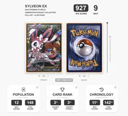 TAG 9 Mint Sylveon EX RC32 – 2016 Pokemon Generations Radiant Collection - Image 3