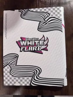 Pokemon Scarlet & Violet White Flare 9-Pocket Binder Reshiram - Image 2