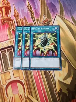 3X Magnet Reverse SR10-EN028 Common 1ST ED NM Yugioh - Image 1