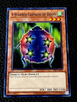 4 - Starred Ladybug Of Doom PSV-EN088 Yugioh 25th Edition (New) - Image 1