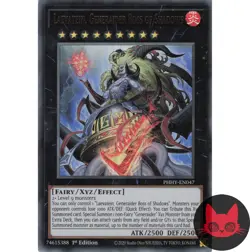 Yugioh Laevatein, Generaider Boss of Shadows PHHY-EN047 Ultra Rare 1st Ed NM - Image 1