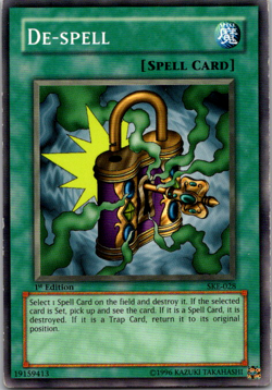 De-Spell - SKE-028 - Common 1st Edition Yugioh - Image 1