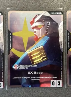 EX Base EXBP-005 Gundam TCG Bandai Card Games Fest 25-26 Stamped Exclusive Promo - Image 1