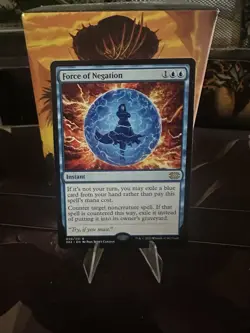 Force of Negation Double Masters 2022 Magic the Gathering Card - Image 1