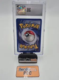 CGC 8 Rocket's Hitmonchan Gym Heroes 1st Edition 11/132 Holo Pokemon Card Graded - Image 2