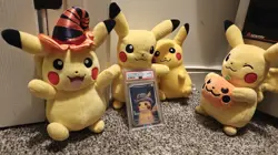 Pikachu with Grey Felt Hat 085 Pokemon x Van Gogh 2023 English PSA 10 Promo Card - Image 1