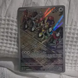 Pokemon TCG Cyclizar Paradox Rift 215/182 Portuguese Card - Image 1