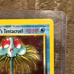 Pokemon TCG Misty's Tentacruel 10/132 (Swirl) Gyme Heroes Unlimited Holo Card - Image 3