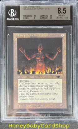 MTG Antiquities 1994 Colossus of Sardia BGS 8.5 NM/MT+ Old School 93/94 - Image 1