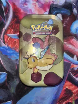 Pokemon Scarlet & Violet 151 Mini Tin Dragonite & Vileplume Art New Sealed! - Image 1