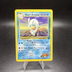 Misty's Dewgong 54/132 Gym Challenge Uncommon Pokemon TCG - NM -j - Image 1