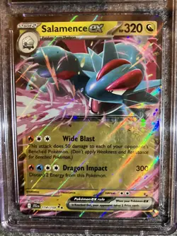 Pokemon TCG - 2025 Journey Together - Salamence ex - #114/159 - GEM MINT CGC 10 - Image 3