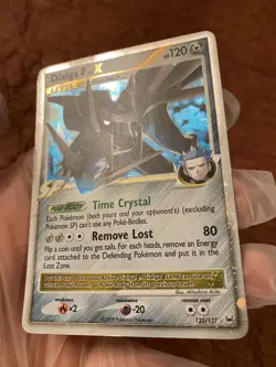 Team Galactic Dialga Lv. X 122/127 Holo Rare Pokemon Platinum LP English - Image 2