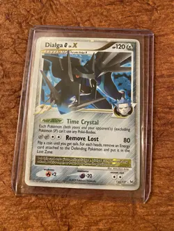 Team Galactic Dialga Lv. X 122/127 Holo Rare Pokemon Platinum LP English - Image 4