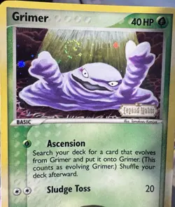 SWIRLZ! Pokemon Grimer Legend Maker 54/92 Reverse Holo Stamped - Image 3