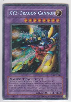 JP) Yugioh - Konami - Yu-Gi-Uh! - XYZ-Dragon Cannon - BPT-010 - Trading Card - Image 1