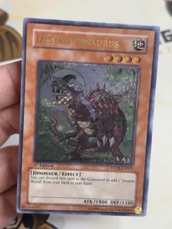 Destroyersaurus FOTB-EN017 1st Edition Ultimate Rare Yu-Gi-Oh! NM - Image 2