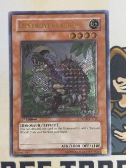 Destroyersaurus FOTB-EN017 1st Edition Ultimate Rare Yu-Gi-Oh! NM - Image 3