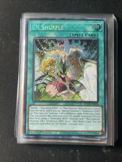 EN Shuffle - BLCR-EN008 - Secret Rare 1st Ed NM Yugioh - Image 1