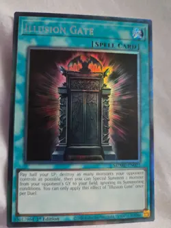 Yu-Gi-Oh Spell card Illusion Gate (Collectors Rare) - Image 1